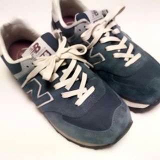 ニューバランス(New Balance)のNew balance 574＊ネイビー 23cm(スニーカー)