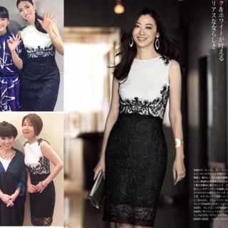 タダシショウジ(TADASHI SHOJI)のなみ様専用【新品】TADASHI SHOJI 家庭画報掲載カクテルワンピース(ひざ丈ワンピース)