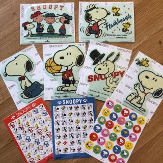 スヌーピー(SNOOPY)のスヌーピー  ステッカー&ミニシール(シール)