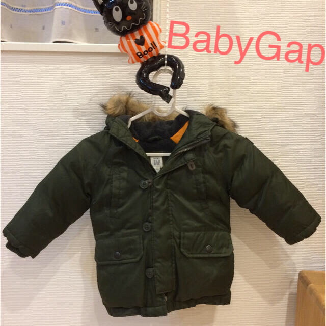 babyGAP(ベビーギャップ)のbaby Gap モッズコート風ダウン キッズ/ベビー/マタニティのキッズ服男の子用(90cm~)(コート)の商品写真