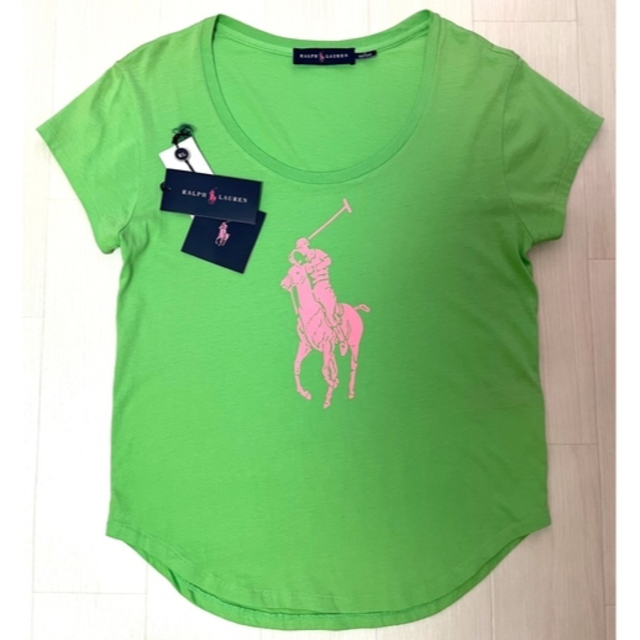 Ralph Lauren(ラルフローレン)の限定品 ラルフローレン　ピンクポニー  S（日本のMサイズ） レディースのトップス(Tシャツ(半袖/袖なし))の商品写真