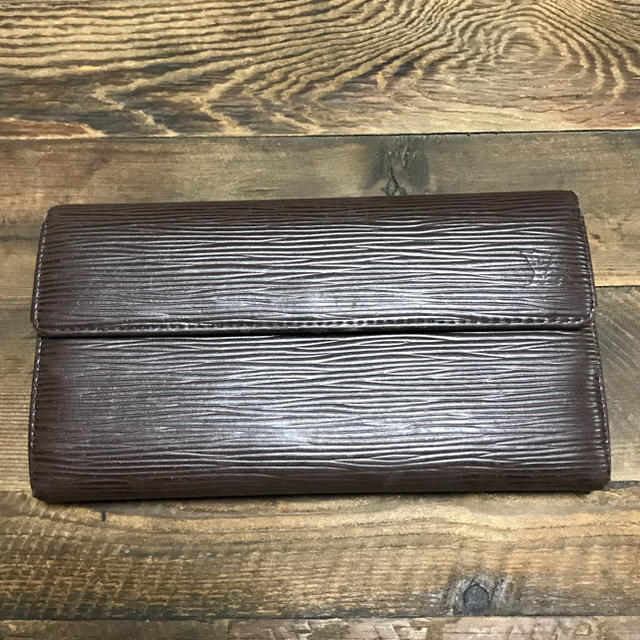 LOUIS VUITTON/ルイ・ヴィトン ダークブラウン　長財布