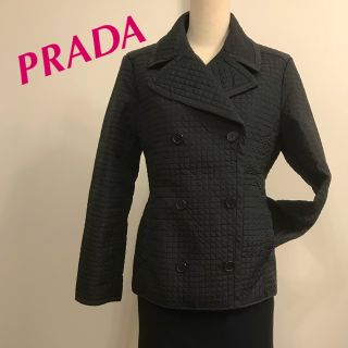 プラダ(PRADA)のイタリー製 PRADA 薄手キルティングジャケット(テーラードジャケット)