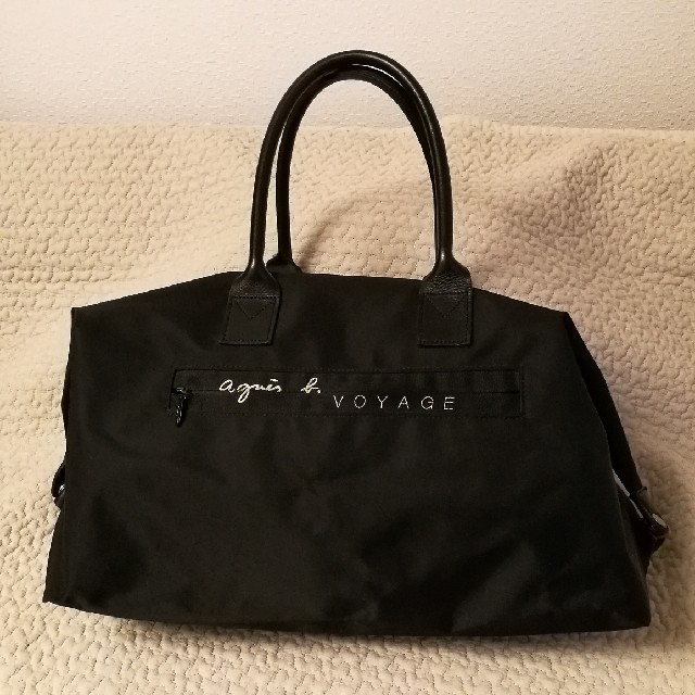 agnes b.(アニエスベー)のagnes b　鞄　黒　ボストン レディースのバッグ(ボストンバッグ)の商品写真