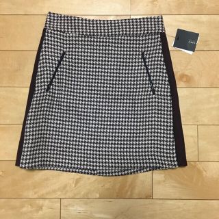 ザラ(ZARA)の新品 zara ミニスカート 千鳥柄(ミニスカート)