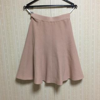 アナイ(ANAYI)のANAYIニットスカート38   美品(ひざ丈スカート)