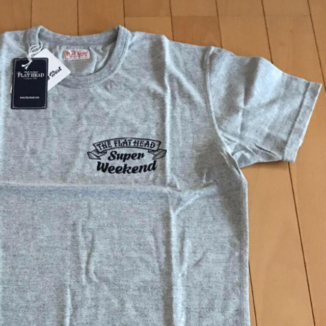 THE FLAT HEAD(フラットヘッド)のRJB フラットヘッド 新品 限定Tシャツ グレー メンズのトップス(Tシャツ/カットソー(半袖/袖なし))の商品写真