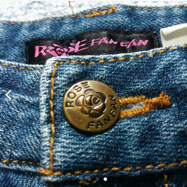 ROSE FANFAN(ローズファンファン)の美品ローズファンファンS サイズ★ レディースのパンツ(デニム/ジーンズ)の商品写真