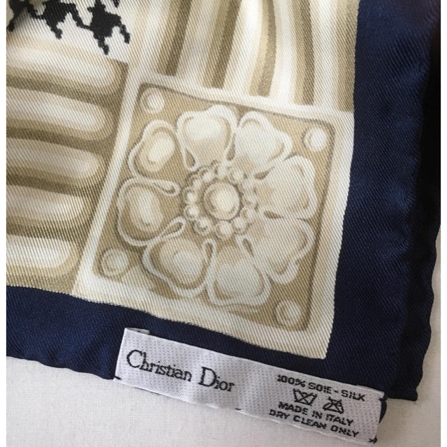 Christian Dior - クリスチャンディオール シルクスカーフの通販 by Rara's shop ｜クリスチャンディオールならラクマ