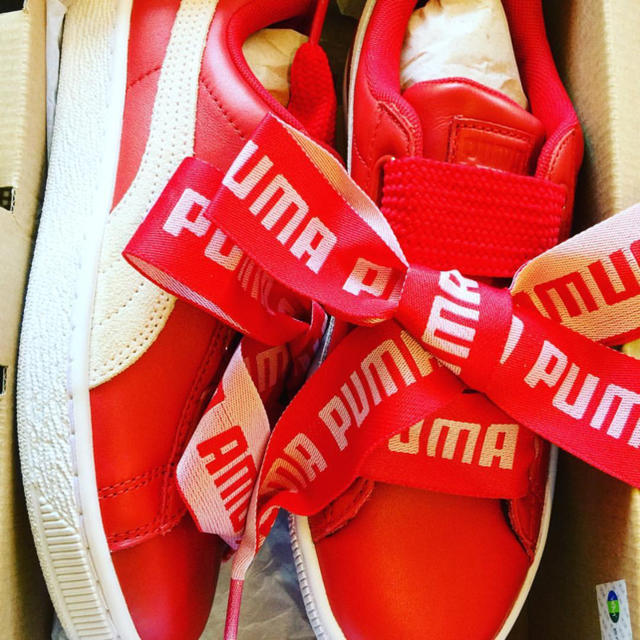 PUMA Basket Heart スニーカー 最終値下げ!