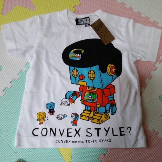 CONVEX(コンベックス)の専用です‼コンベックス　新品未使用　白のTシャツ　100サイズ キッズ/ベビー/マタニティのキッズ服男の子用(90cm~)(その他)の商品写真