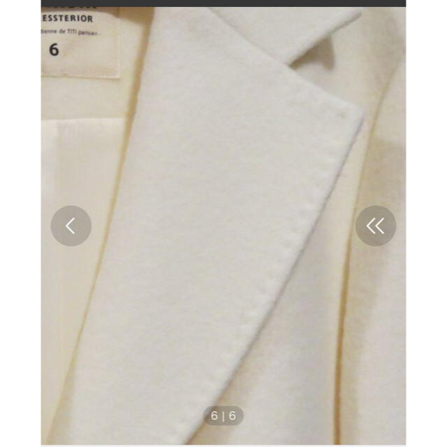 DRESSTERIOR(ドレステリア)のcoco419様 専用 美品 チェスターコート❤︎ オフホワイト レディースのジャケット/アウター(チェスターコート)の商品写真