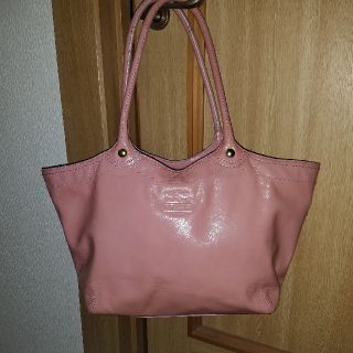 コーチ(COACH)の★コーチ★COACH★エナメルピンクトート★(トートバッグ)