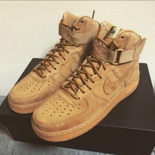 ナイキ(NIKE)のナイキ エア フォース 1 HIGH WHEA 24.5cm(スニーカー)