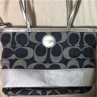 コーチ(COACH)のコーチトートバックデニム(トートバッグ)