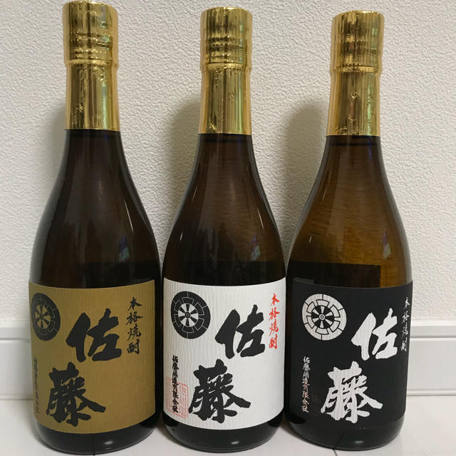 焼酎 佐藤 黒 720ml 芋焼酎 魔王 森伊蔵 村尾 赤霧島 茜霧島の通販 by