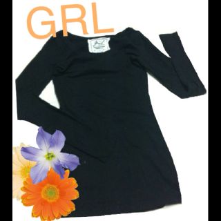 GRL シンプルカットソー(Tシャツ(長袖/七分))