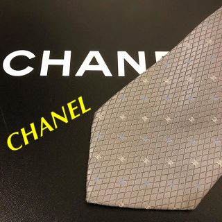 シャネル(CHANEL)の美品 イタリー製CHANEL ネクタイ(ネクタイ)