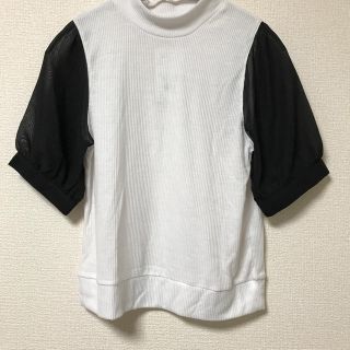 ウィゴー(WEGO)の【新品、タグ付き】WEGO 異素材 切り替えハイネックT(Tシャツ(半袖/袖なし))