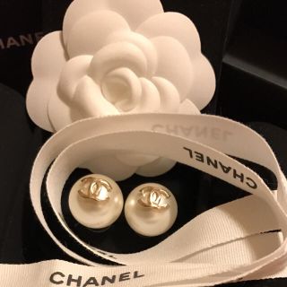 シャネル(CHANEL)の新品♡ビッグパールピアス♡2017(ピアス)