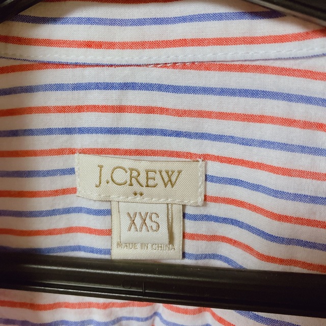 J.Crew(ジェイクルー)のトリコロールボーダーシャツ レディースのトップス(その他)の商品写真