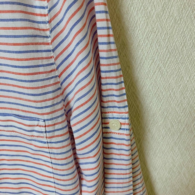 J.Crew(ジェイクルー)のトリコロールボーダーシャツ レディースのトップス(その他)の商品写真