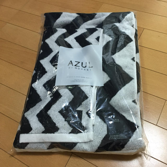 AZUL by moussy(アズールバイマウジー)のAZUL by moussy タオルセット インテリア/住まい/日用品の日用品/生活雑貨/旅行(タオル/バス用品)の商品写真