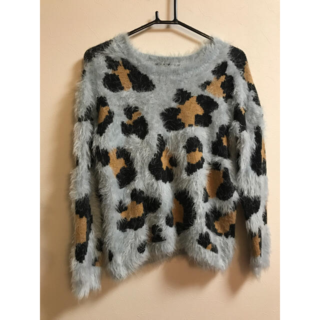 TOPSHOP(トップショップ)のTOP SHOPのレオパードニット レディースのトップス(ニット/セーター)の商品写真