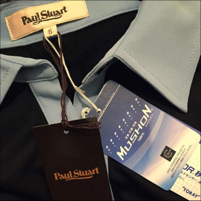Paul Stuart(ポールスチュアート)の※未使用タグ付き Paul Stuart シャツ レディースのトップス(ポロシャツ)の商品写真