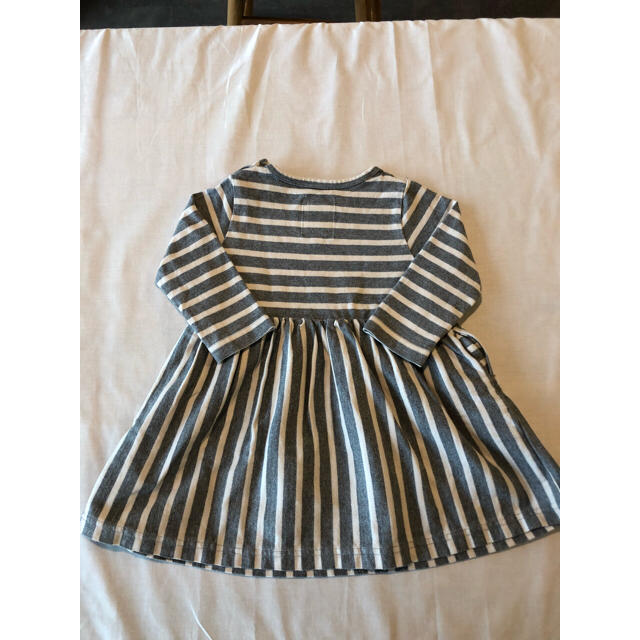 MARKEY'S(マーキーズ)のマーキーズ 90㎝ ボーダーワンピース キッズ/ベビー/マタニティのキッズ服女の子用(90cm~)(ワンピース)の商品写真