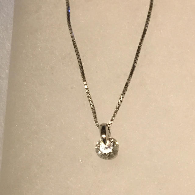 ????PTダイヤモンド0.333ct✨大粒ネックレス????