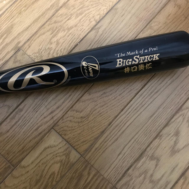 Rawlings(ローリングス)のローリングス 硬式用木製バット 井口資仁選手 支給品 スポーツ/アウトドアの野球(バット)の商品写真