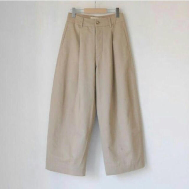 パンツ【新品】ARGUE   BalloonSilhouetteChino/BEIGE