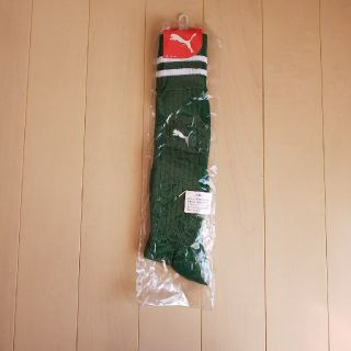 プーマ(PUMA)のプーマ ソックス 緑×白 24～27cm PUMA ストッキング サッカー(その他)