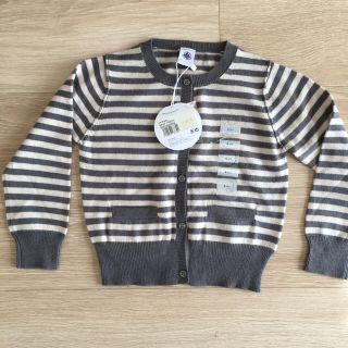 プチバトー(PETIT BATEAU)のプチバトー 子供用カーディガン 100cm(カーディガン)