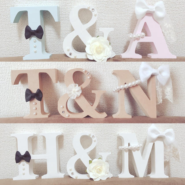 こはな様♡︎/専用♡イニシャルオブジェ♡︎/結婚式 こはな様♡︎/専用♡イニシャルオブジェ♡︎/結婚式