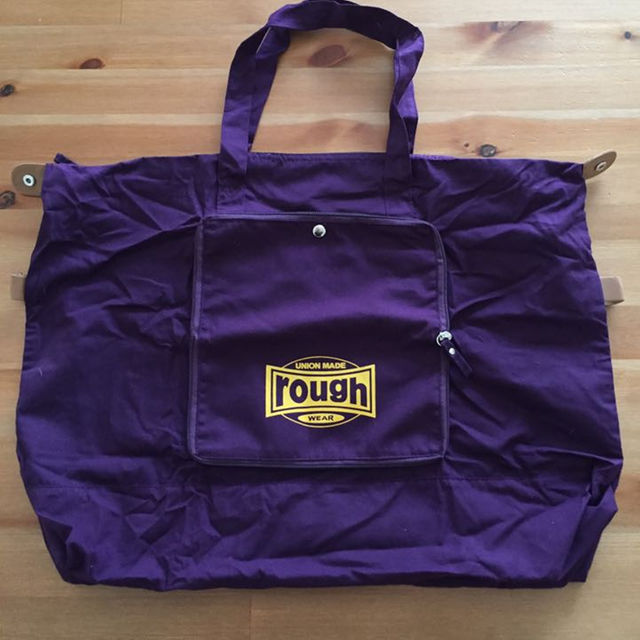 rough(ラフ)のゆみ様専用 ★お値下げ★rough 折りたたみトートバッグ/紫 レディースのバッグ(トートバッグ)の商品写真