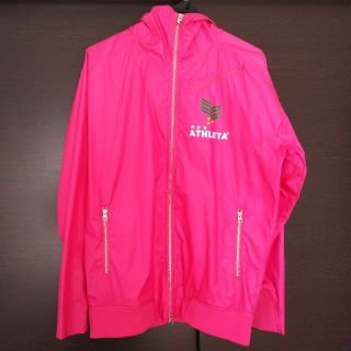 アスレタ(ATHLETA)のATHLETA Lサイズ アスレタ ブレーカー パーカー ピンク フットサル (ウェア)