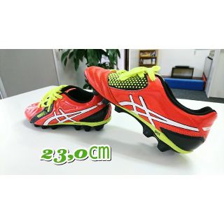 アシックス(asics)の☆未使用☆asics(アシックス)サッカースパイク23㎝(シューズ)