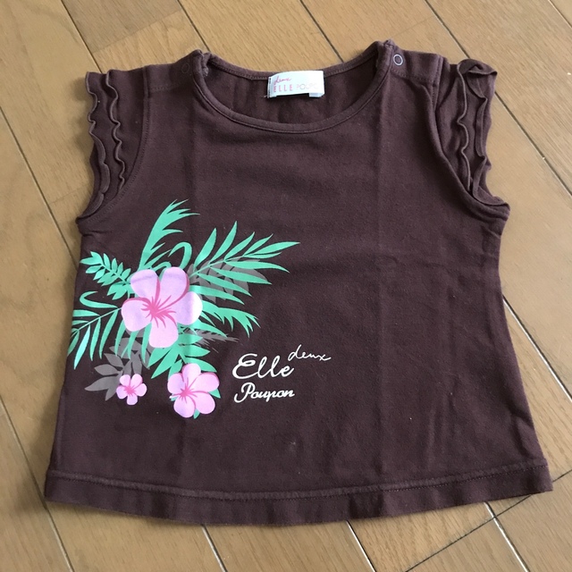 ELLE(エル)のエルのTシャツ キッズ/ベビー/マタニティのキッズ服女の子用(90cm~)(Tシャツ/カットソー)の商品写真