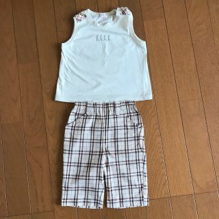 エル(ELLE)のエルの上下セット(カバーオール)