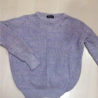 アメリカンアパレル(American Apparel)のAmerican Apparel パープル セーター(ニット/セーター)