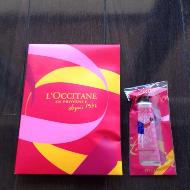 L'OCCITANE(ロクシタン)のロクシタン　ハンドクリーム（ピオニー）10ml コスメ/美容のボディケア(ハンドクリーム)の商品写真