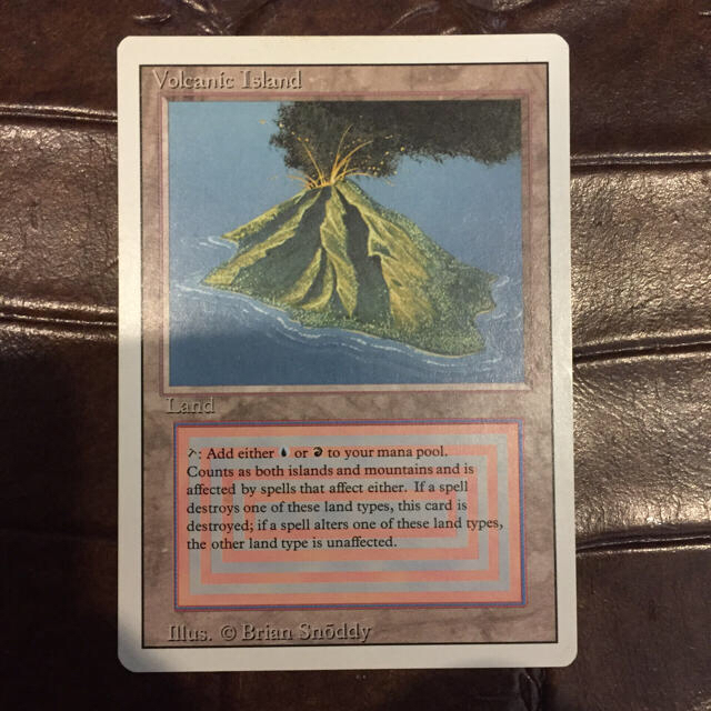 高級 MTG Volcanic Island 英語版 エンタメ/ホビー | bca.edu.gr