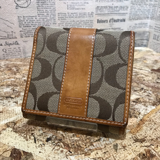 コーチ(COACH)のCOACH コーチ シグネチャー  二つ折財布(折り財布)