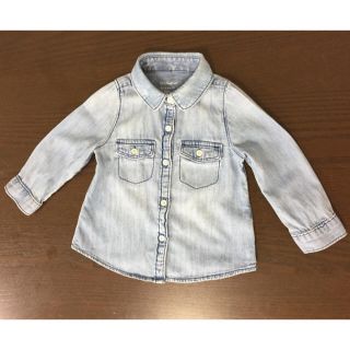 ベビーギャップ(babyGAP)のゆぴ様専用 Baby Gap デニムシャツ 80(シャツ/カットソー)