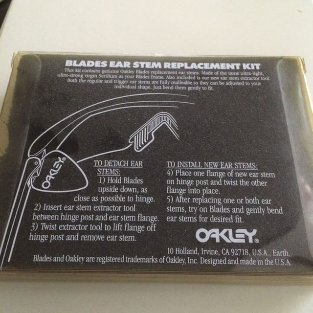 Oakley(オークリー)のオークリー Earpiece Kit  レア メンズのアクセサリー(その他)の商品写真
