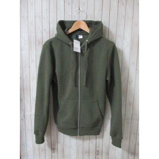 エイチアンドエム(H&M)の☆H＆M/エイチアンドエム パーカー/メンズ/XS/カーキ☆新品(パーカー)