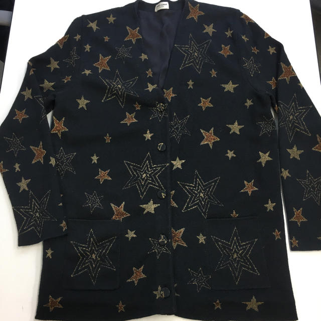 Saint Laurent(サンローラン)のサンローラン 星 カーディガン レディースのトップス(カーディガン)の商品写真