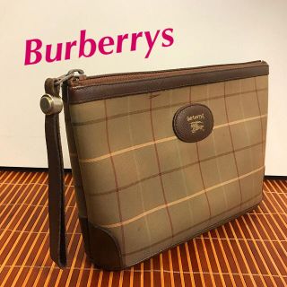 バーバリー(BURBERRY)のBURBERRY ビンテージ(セカンドバッグ/クラッチバッグ)